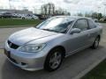 2004 Satin Silver Metallic Honda Civic EX Coupe  photo #7