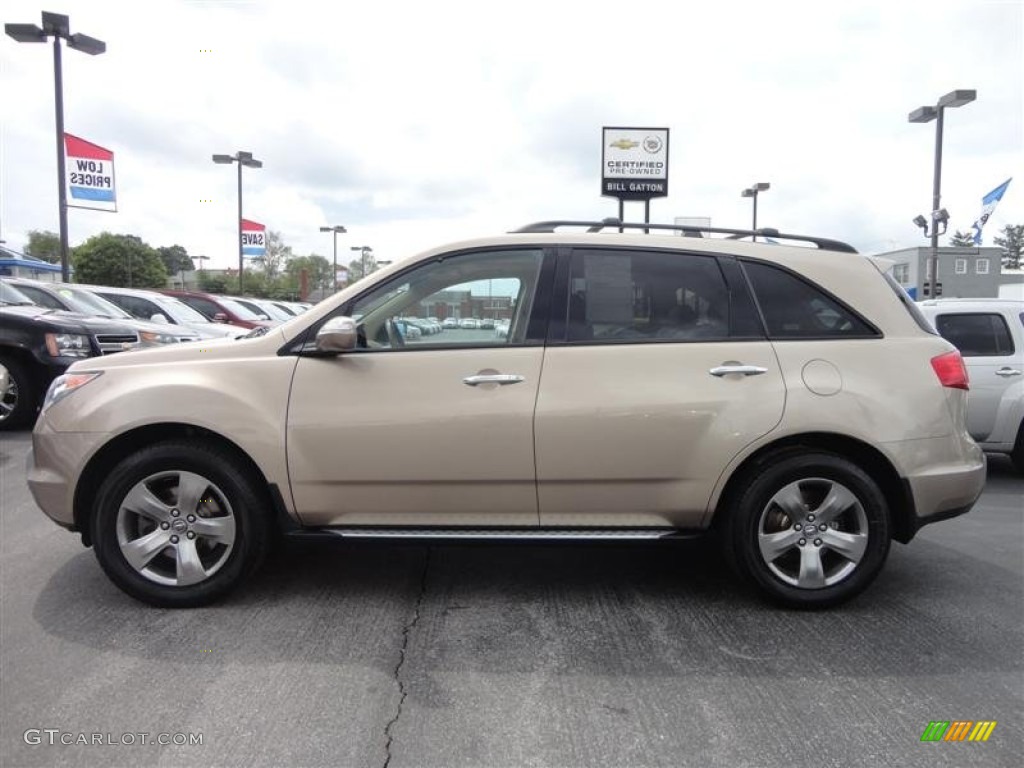 2007 MDX Sport - Desert Rock Metallic / Parchment photo #4