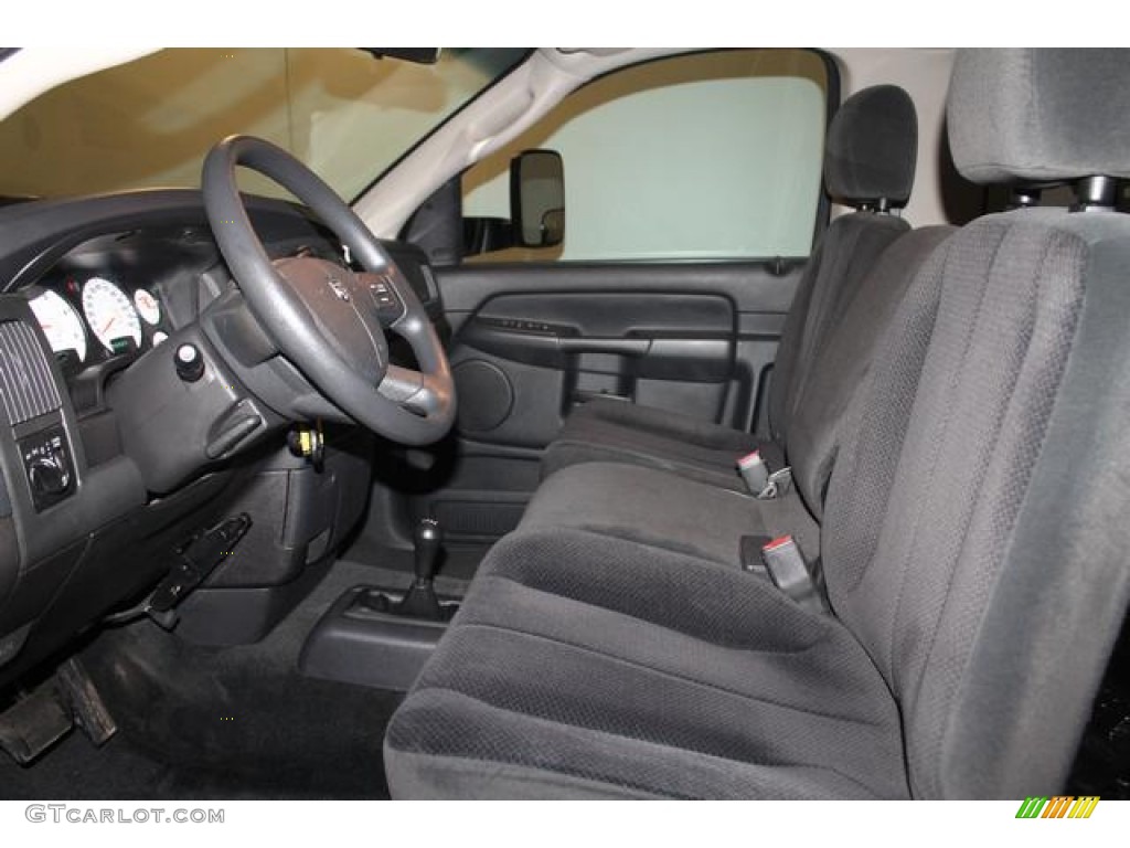 Taupe Interior 2004 Dodge Ram 3500 SLT Regular Cab 4x4 Dually Photo #80832951