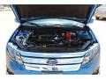 Blue Flame Metallic - Fusion SEL Photo No. 10