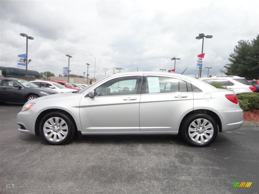 Bright Silver Metallic 2012 Chrysler 200 LX Sedan Exterior Photo #80833273