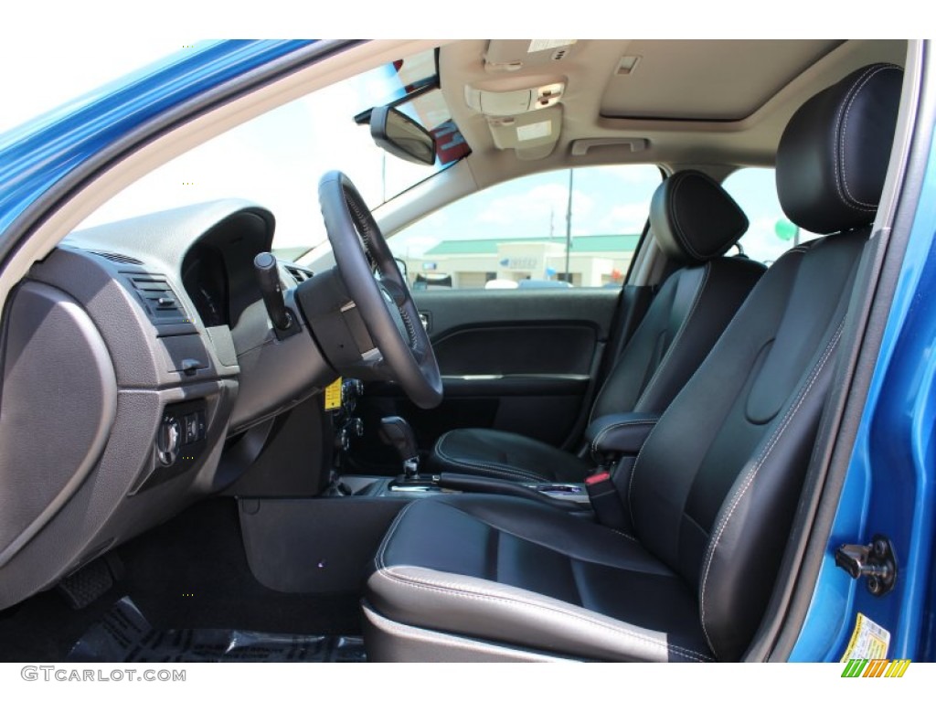 Charcoal Black Interior 2012 Ford Fusion SEL Photo #80833324