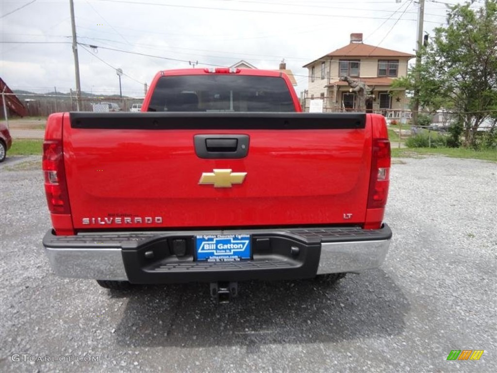 2013 Silverado 1500 LT Extended Cab 4x4 - Victory Red / Ebony photo #6
