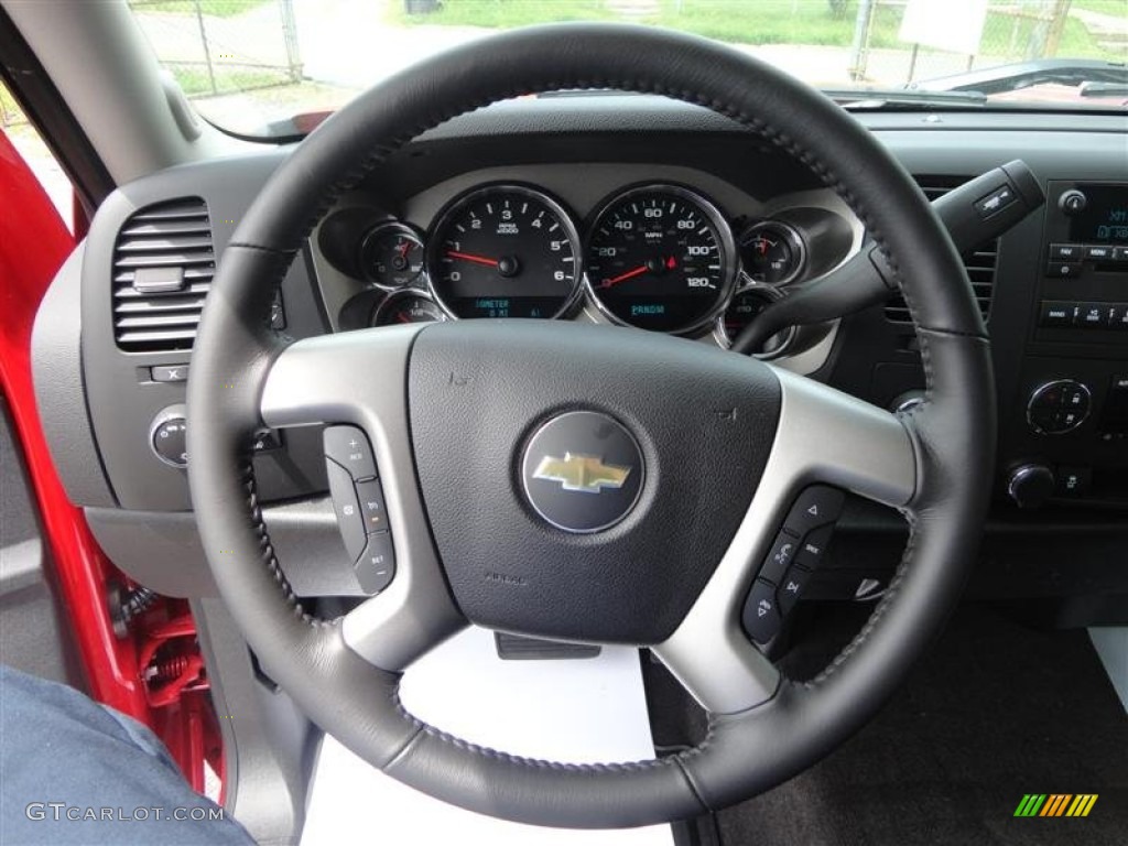 2013 Silverado 1500 LT Extended Cab 4x4 - Victory Red / Ebony photo #11