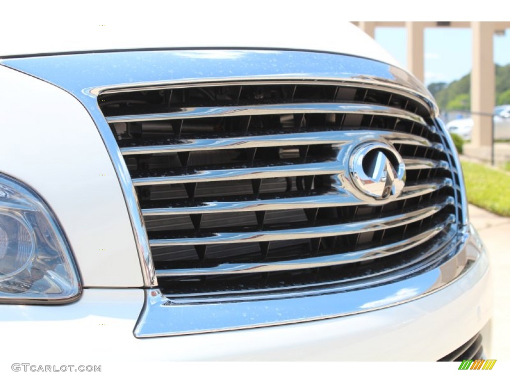 2013 QX 56 - Moonlight White / Wheat photo #9