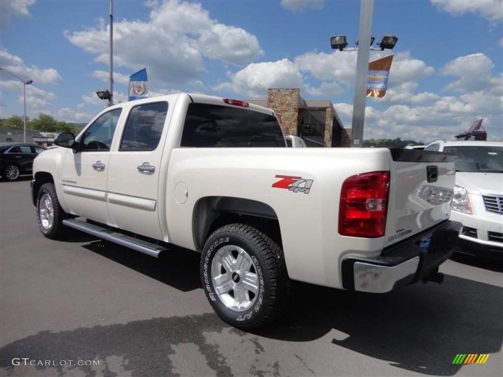 2013 Silverado 1500 LT Crew Cab 4x4 - White Diamond Tricoat / Ebony photo #5