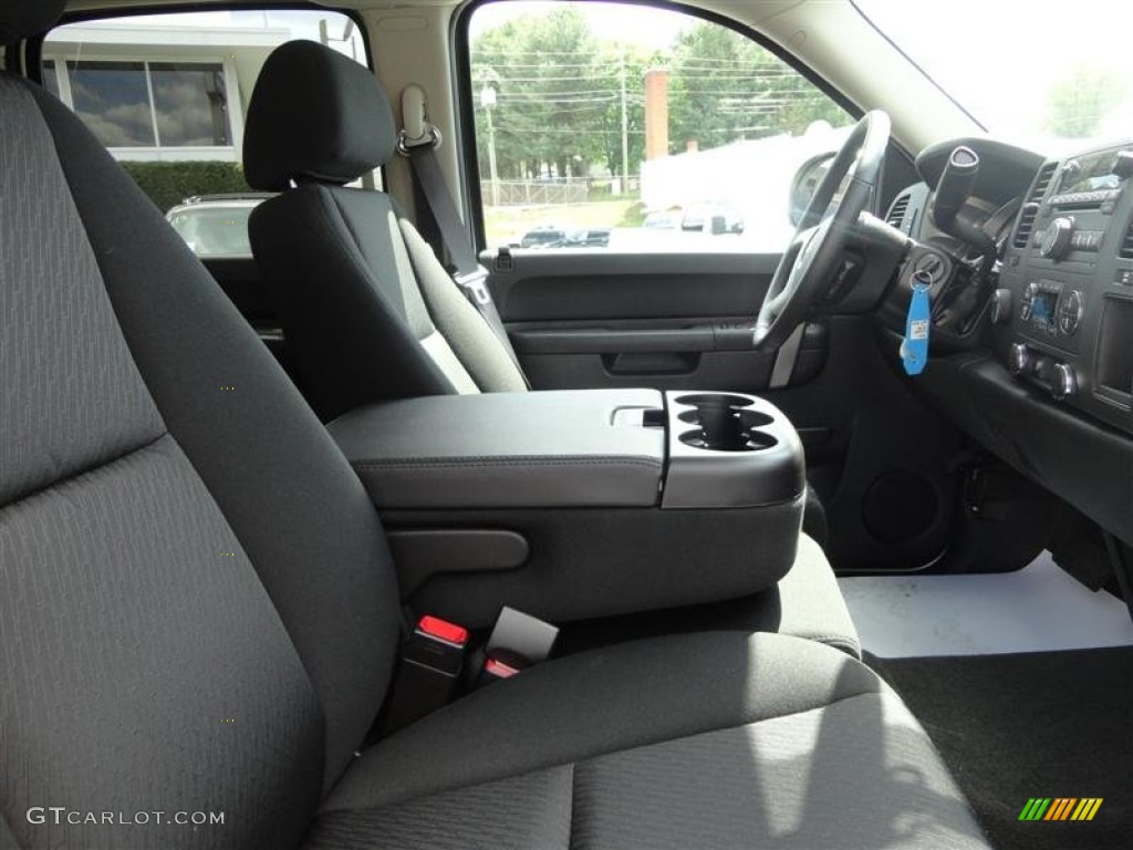 2013 Silverado 1500 LT Crew Cab 4x4 - White Diamond Tricoat / Ebony photo #7