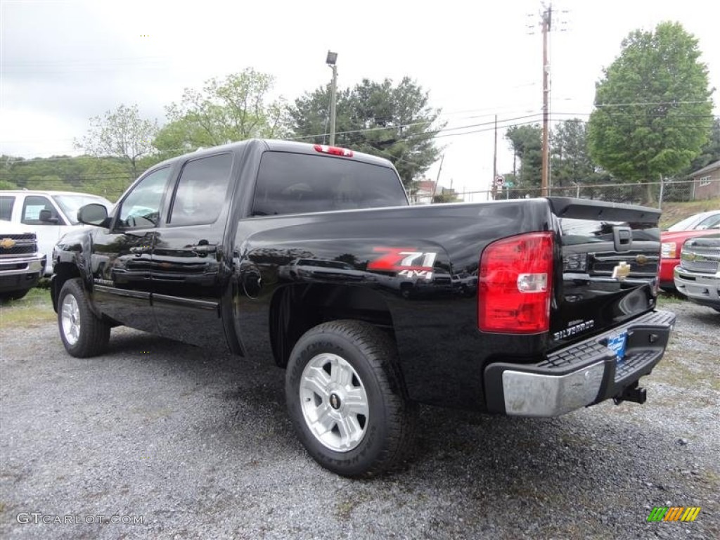 2013 Silverado 1500 LT Crew Cab 4x4 - Black / Ebony photo #5