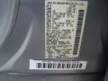 K12: Silver Indulgence 2006 Infiniti QX 56 4WD Color Code