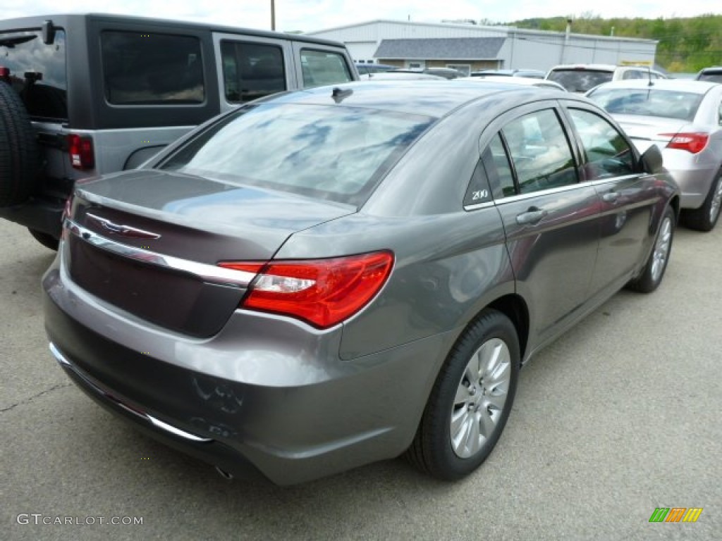 Tungsten Metallic 2013 Chrysler 200 LX Sedan Exterior Photo #80835169