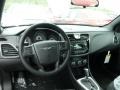 Black 2013 Chrysler 200 LX Sedan Dashboard