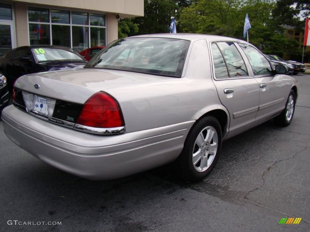 2011 Crown Victoria LX - Silver Birch Metallic / Light Camel photo #8