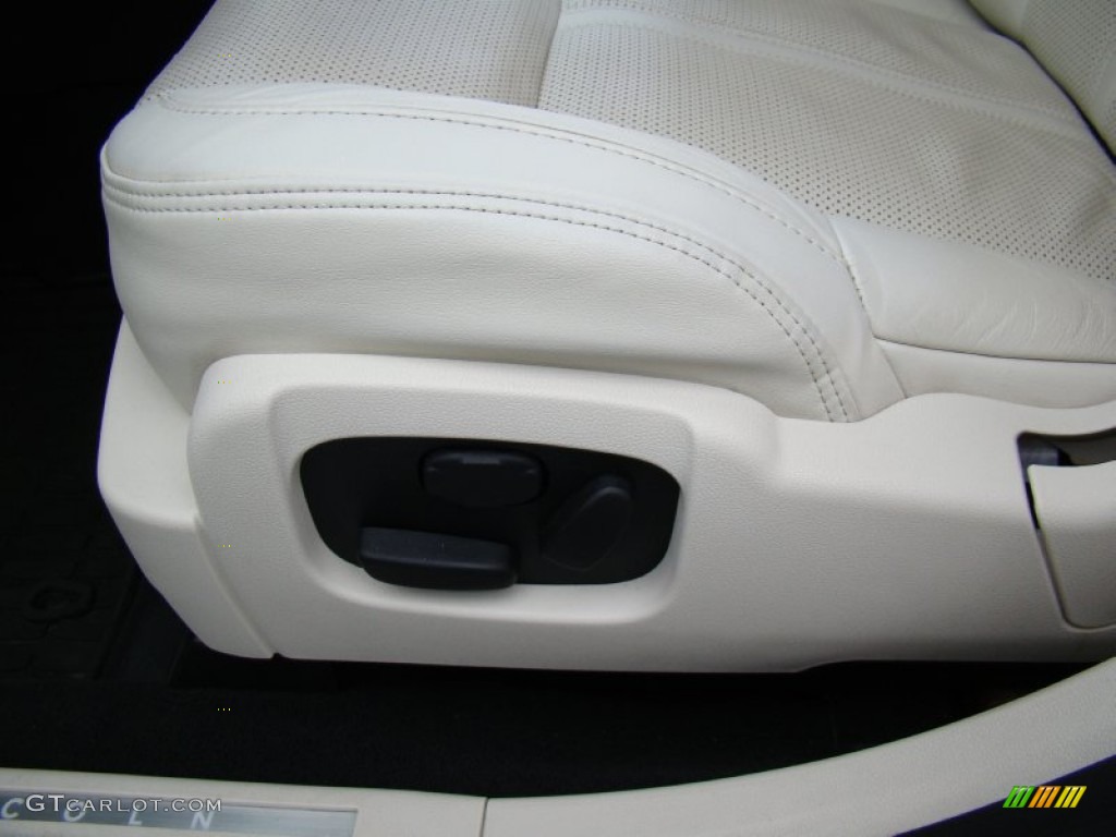 2010 MKS FWD Ultimate Package - White Platinum Metallic Tri-Coat / Cashmere/Fine Line Ebony photo #10