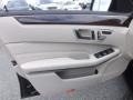 Silk Beige/Espresso Brown 2014 Mercedes-Benz E 350 4Matic Sedan Door Panel