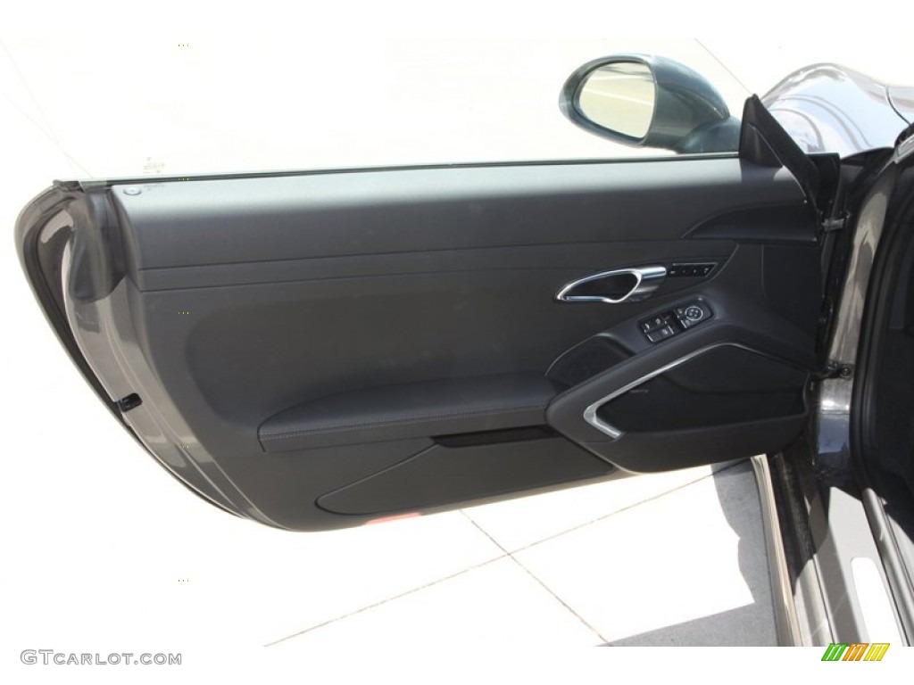 2013 Porsche 911 Carrera S Cabriolet Black Door Panel Photo #80836792