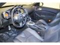 Black 2012 Nissan 370Z Touring Coupe Interior Color