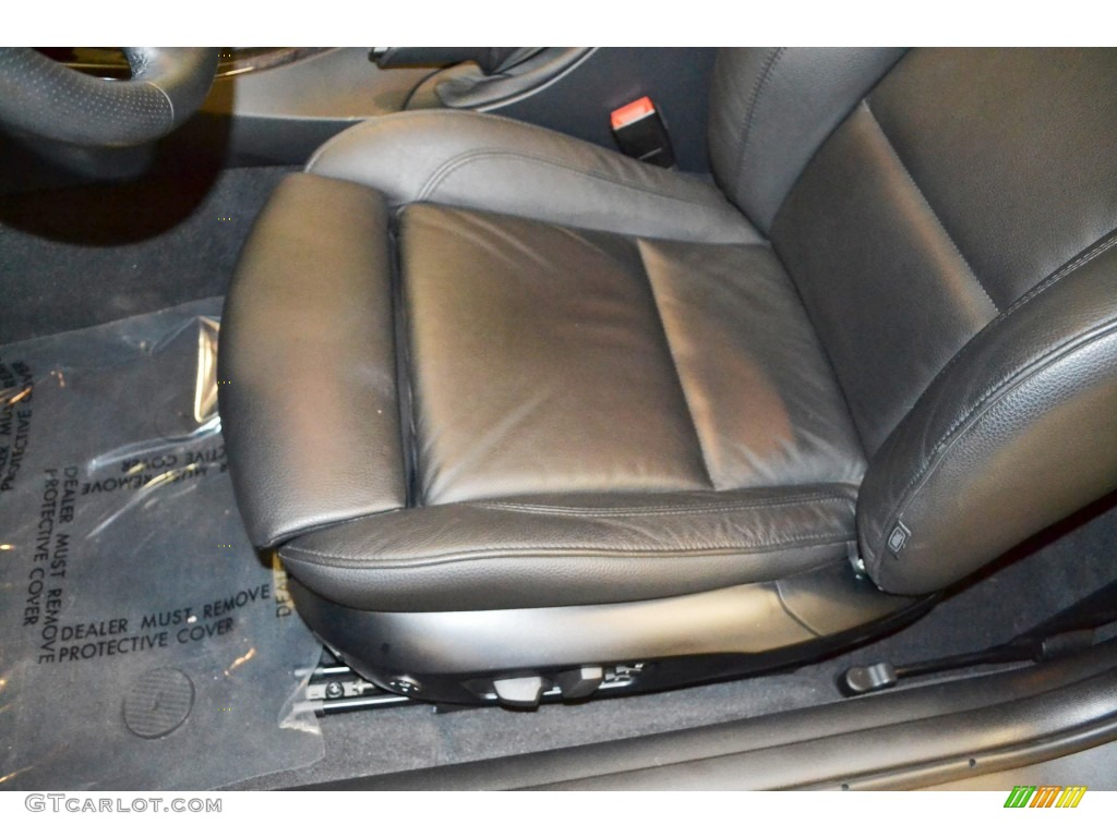 2011 3 Series 335i Coupe - Space Gray Metallic / Black photo #12