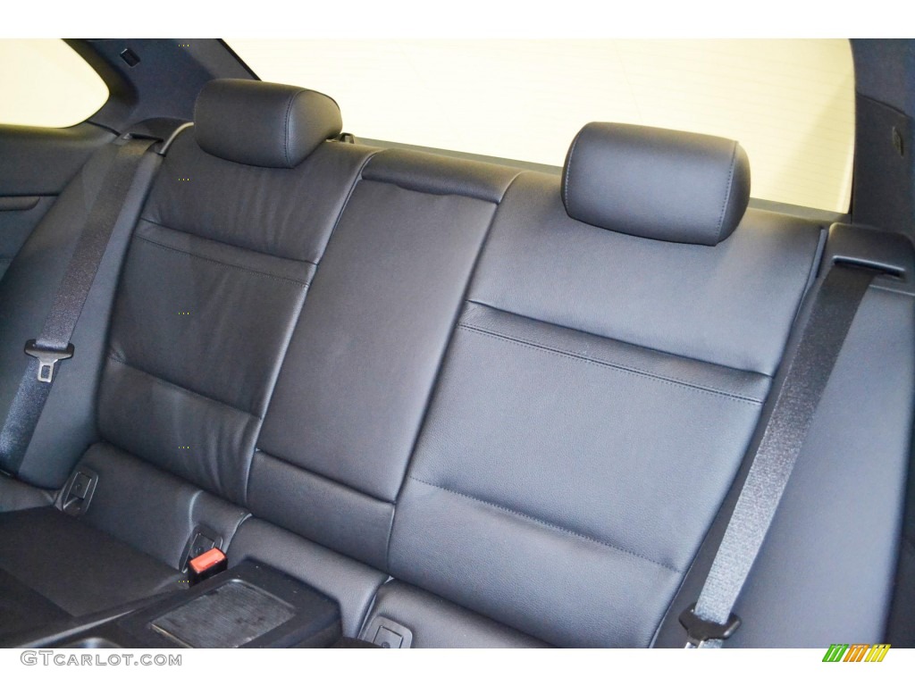 2011 3 Series 335i Coupe - Space Gray Metallic / Black photo #14