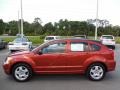 2009 Sunburst Orange Pearl Dodge Caliber SXT  photo #2