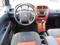 Dark Slate Gray/Orange 2009 Dodge Caliber SXT Dashboard
