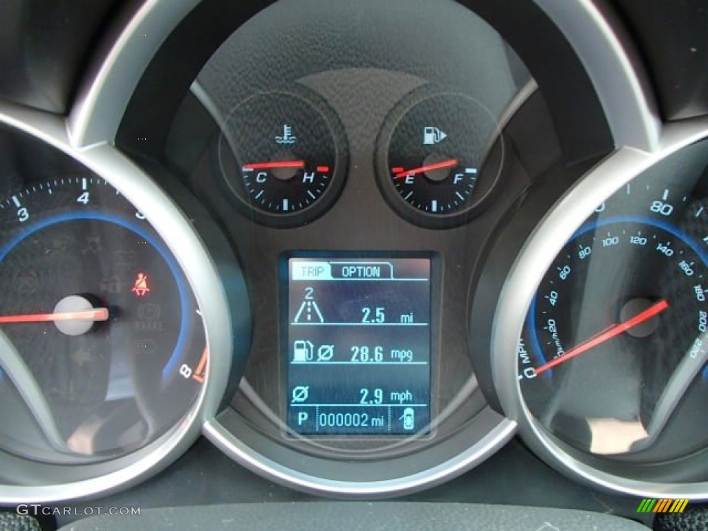 2013 Chevrolet Cruze LT Gauges Photo #80838940