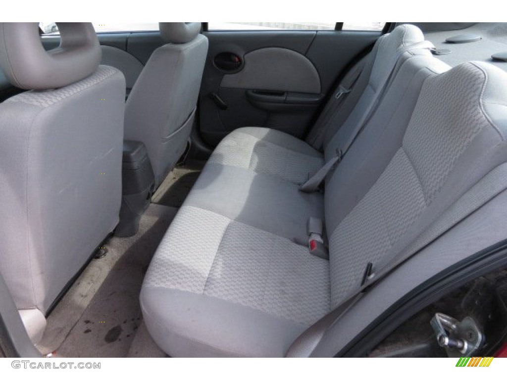 Gray Interior 2007 Saturn ION 2 Sedan Photo #80839071