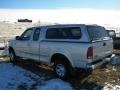 1997 Silver Frost Pearl Metallic Ford F250 XLT Extended Cab 4x4  photo #2