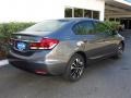 Polished Metal Metallic - Civic EX Sedan Photo No. 3