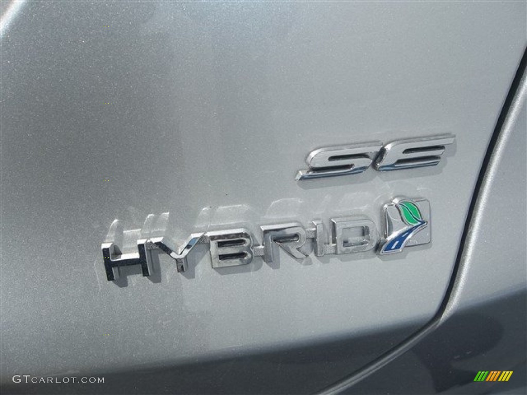 2013 Fusion Hybrid SE - Ingot Silver Metallic / Charcoal Black photo #6