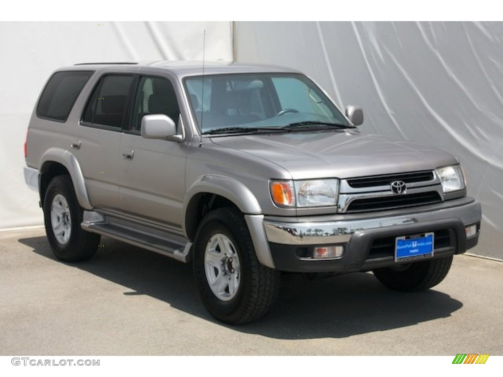2001 4Runner SR5 - Thunder Cloud Metallic / Gray photo #6