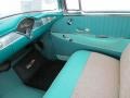 1956 Nassau Blue/India Ivory Chevrolet Bel Air 2 Door Hardtop  photo #8