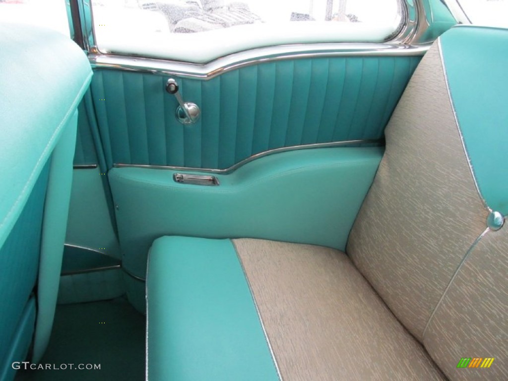 Light Turquoise Interior 1956 Chevrolet Bel Air 2 Door