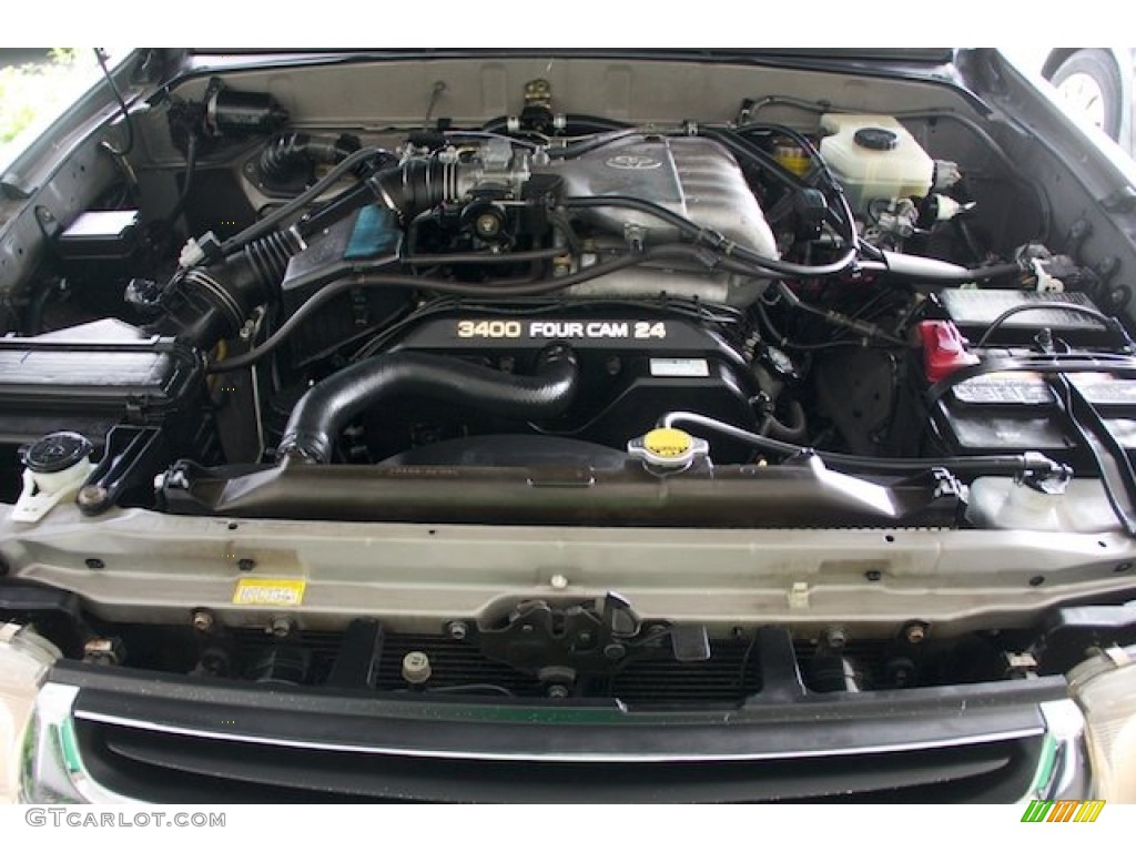 2001 4Runner SR5 - Thunder Cloud Metallic / Gray photo #29