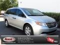 2013 Alabaster Silver Metallic Honda Odyssey LX  photo #1