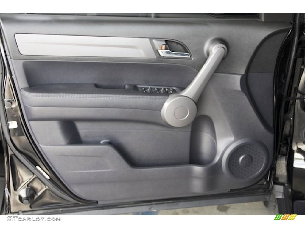2009 Honda CR-V EX-L Black Door Panel Photo #80840882