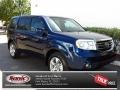 2013 Obsidian Blue Pearl Honda Pilot EX-L  photo #1