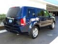 2013 Obsidian Blue Pearl Honda Pilot EX-L  photo #3