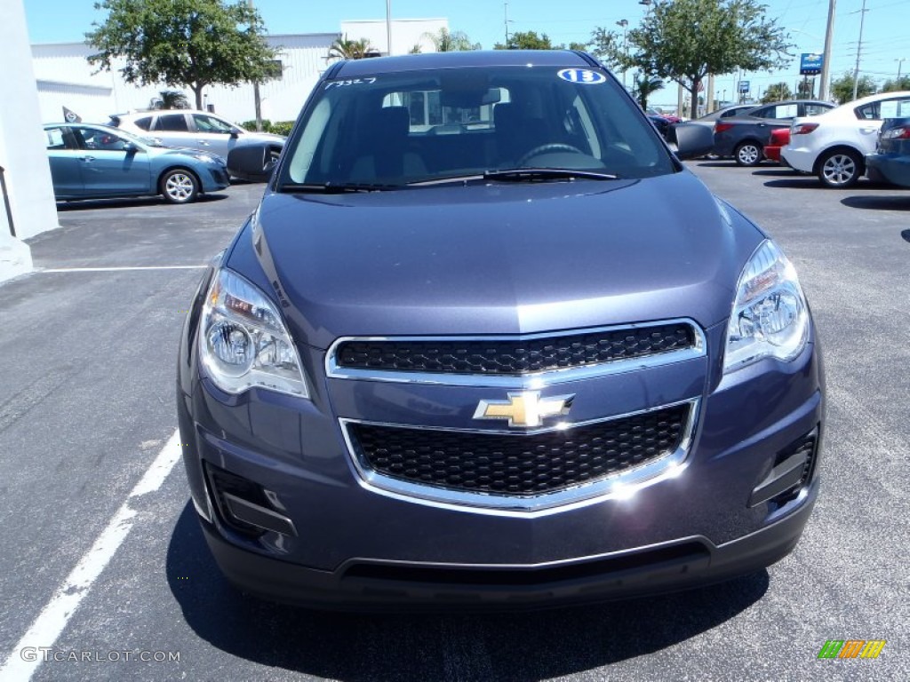 2013 Equinox LS - Atlantis Blue Metallic / Light Titanium/Jet Black photo #2