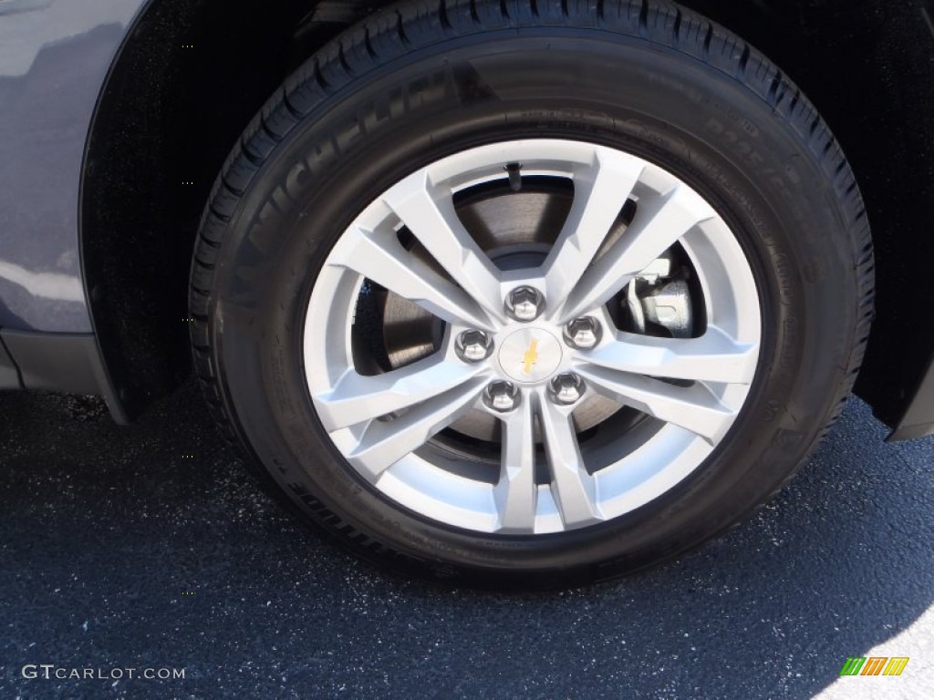 2013 Equinox LS - Atlantis Blue Metallic / Light Titanium/Jet Black photo #7