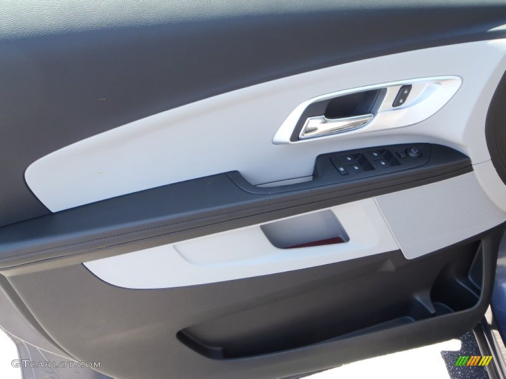 2013 Equinox LS - Atlantis Blue Metallic / Light Titanium/Jet Black photo #8