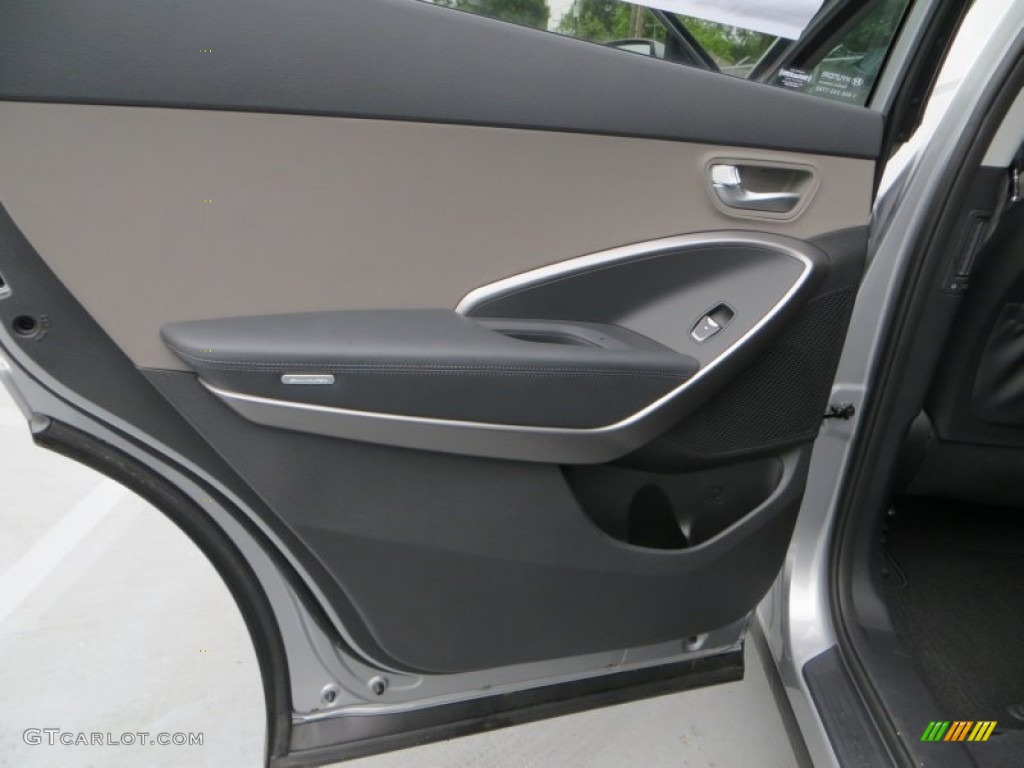 2013 Hyundai Santa Fe GLS Gray Door Panel Photo #80841689