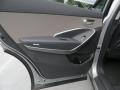 Gray 2013 Hyundai Santa Fe GLS Door Panel