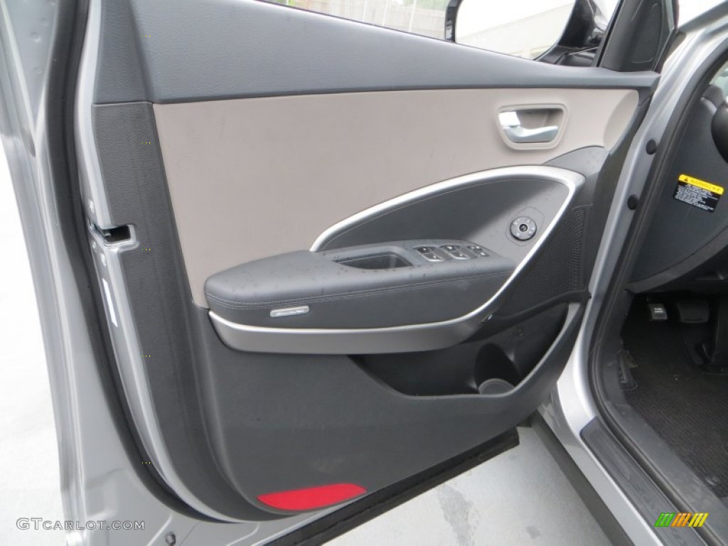 2013 Hyundai Santa Fe GLS Gray Door Panel Photo #80841759