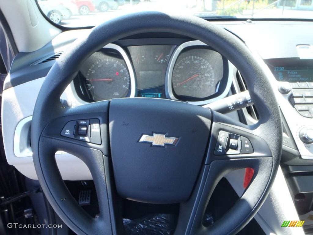 2013 Equinox LS - Atlantis Blue Metallic / Light Titanium/Jet Black photo #12