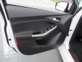 2013 Ford Focus ST Charcoal Black Interior Door Panel Photo