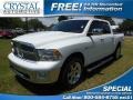 2010 Stone White Dodge Ram 1500 Laramie Crew Cab  photo #1