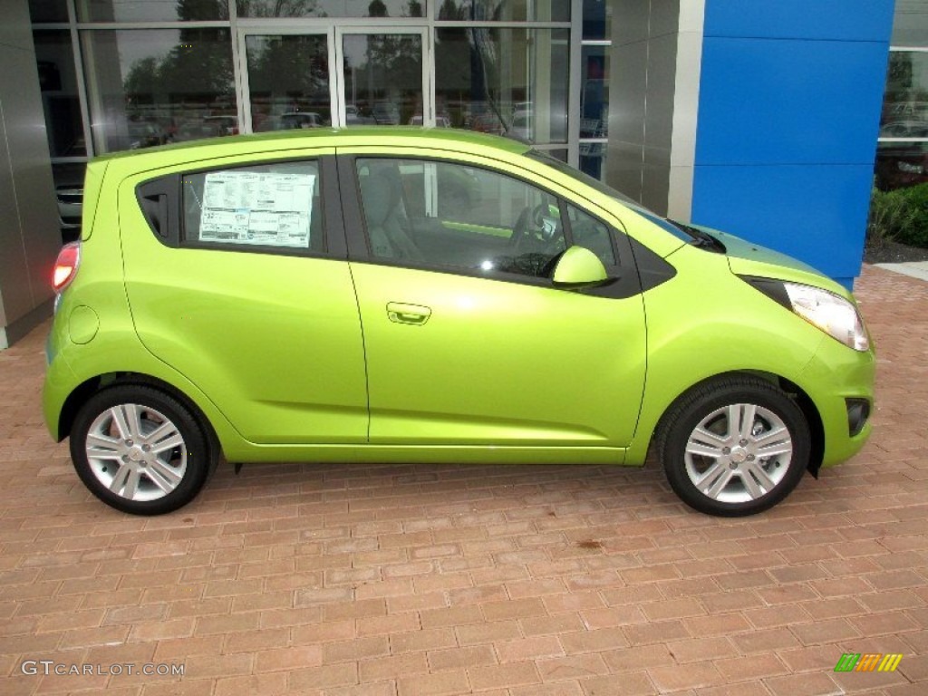 Jalapeno (Green) 2013 Chevrolet Spark LS Exterior Photo #80842596