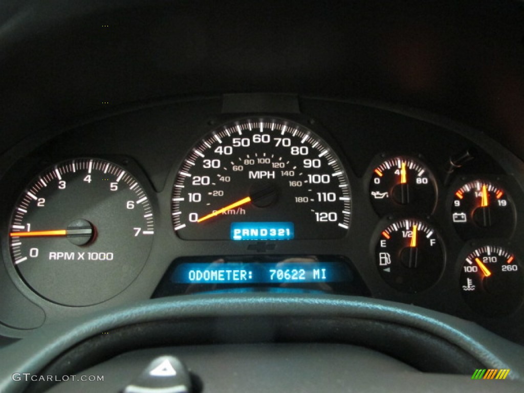 2002 Chevrolet TrailBlazer LTZ 4x4 Gauges Photo #80842756