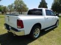 2010 Stone White Dodge Ram 1500 Laramie Crew Cab  photo #10