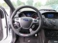 2013 Ford Focus ST Charcoal Black Interior Steering Wheel Photo